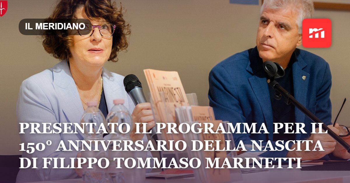 Presentato il programma per il 150° anniversario della nascita di Filippo Tommaso Marinetti